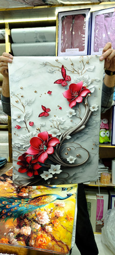 روبالشی مخمل سه بعدی